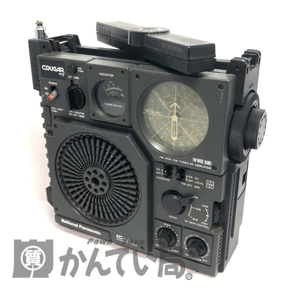 National Cougar RF-2200 BCLラジオ National COUGAR 2200 レトロ