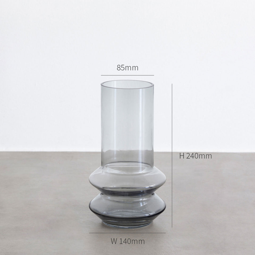 ノグチミエコ ガラスアート フラワーベース ノグチミエコ ガラスアート