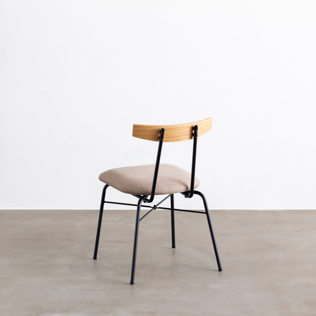 Natural-Industrial ダイニングチェア アイアン脚 – KANADEMONO