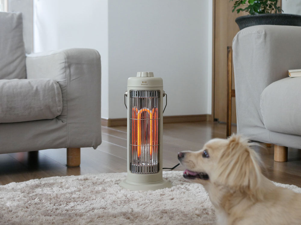 BRUNO/ブルーノ＞ノスタルジックなminiカーボンヒーター グレージュ