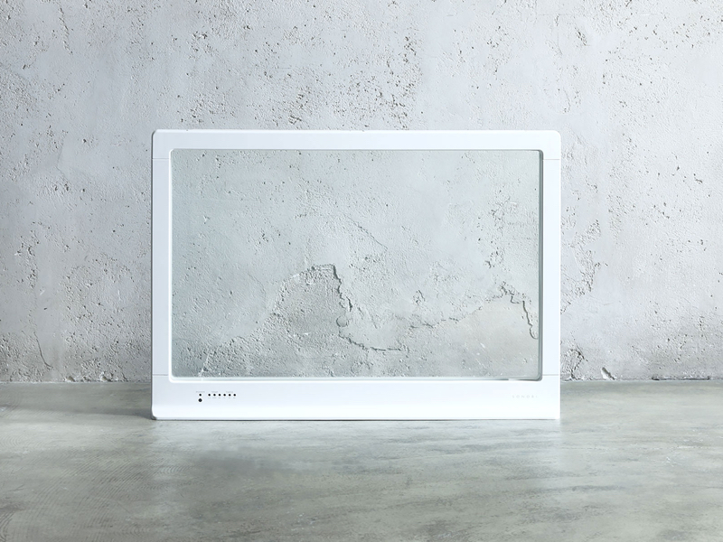 透明なガラスのパネルヒーター「Double Glass Heater(ダブルグラス