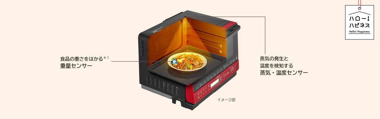 ヘルシーシェフ MRO-S8Z ： 電子レンジ ： 日立の家電品