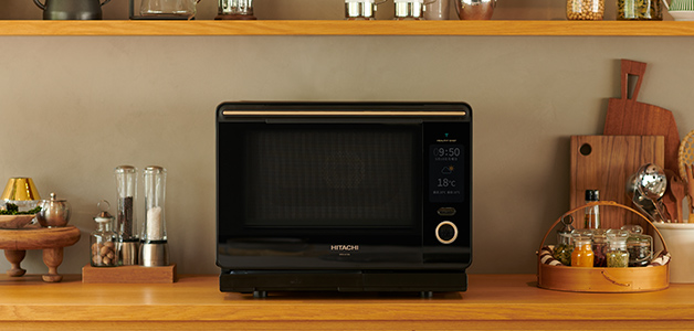 ヘルシーシェフ MRO-W10A ： 電子レンジ ： 日立の家電品