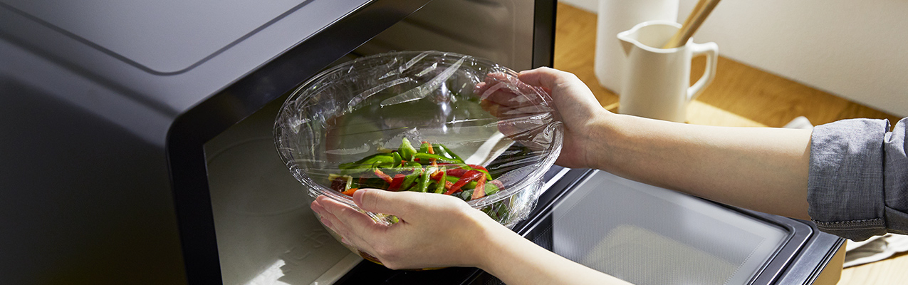 特長：Wスキャン ： 電子レンジ ： 日立の家電品