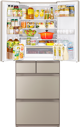 HXタイプ R-HX54R ： 冷蔵庫 ： 日立の家電品