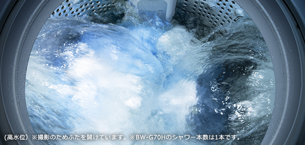 全自動洗濯機 ビートウォッシュ BW-G70H ： 洗濯機・衣類乾燥機