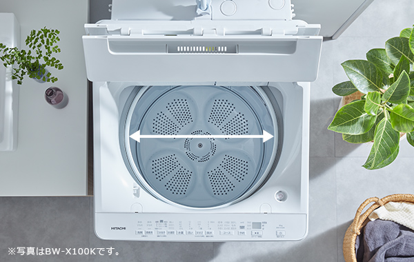 特長：使いやすい ： 全自動洗濯機 ビートウォッシュ BW-G70K ： 洗濯