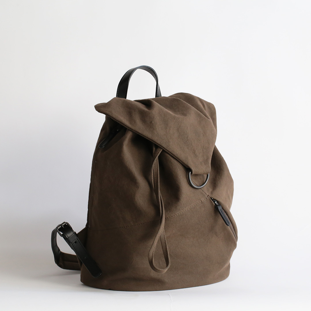 備長炭染め帆布リュックサック | 香久山鞄