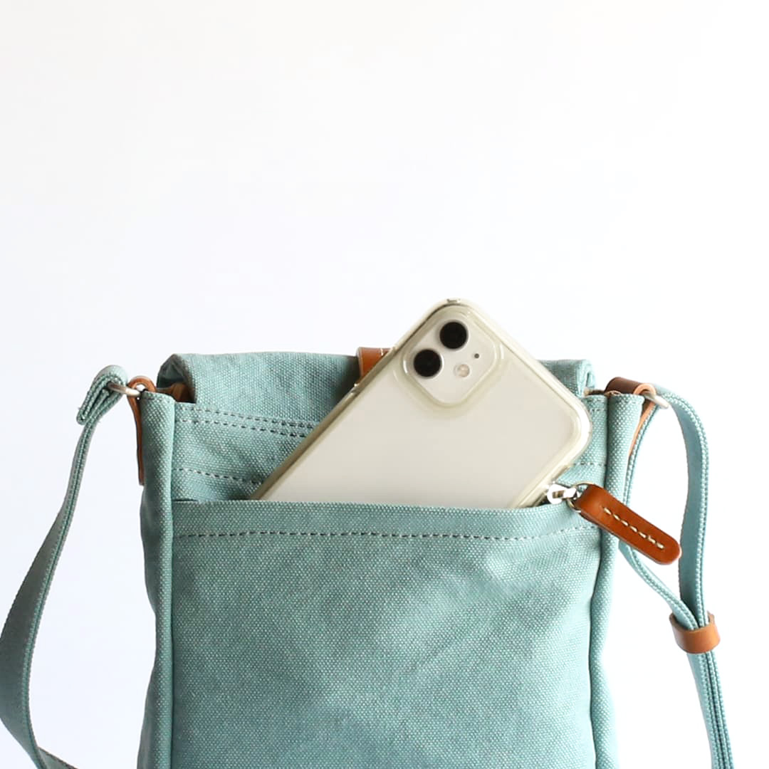 ふんわり8号帆布ミニショルダーバッグ | 香久山鞄