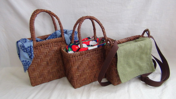 あけび篭バッグ | ちいくろ工房