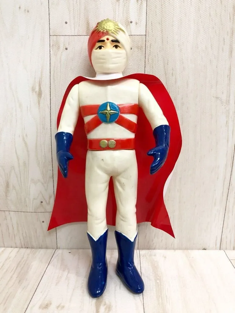 愛の戦士 レインボーマン ソフビ 人形 タカトク 萬年社 S47 愛プロ NET