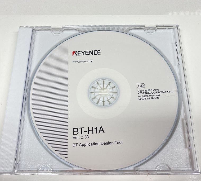 プログラム用ツール】キーエンス ハンディターミナル プログラム用CD