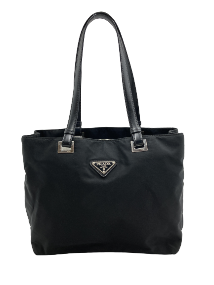 PRADA ブラック ナイロン トートバッグ PRADA ブラック ナイロン