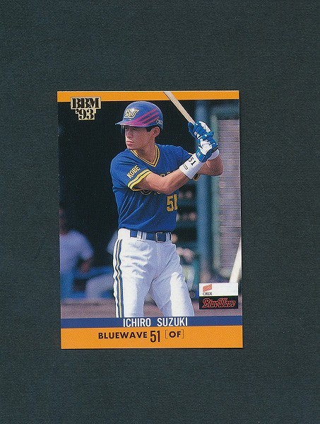 買取】BBM 93 イチロー 鈴木一朗 オリックスブルーウェーブ ルーキー