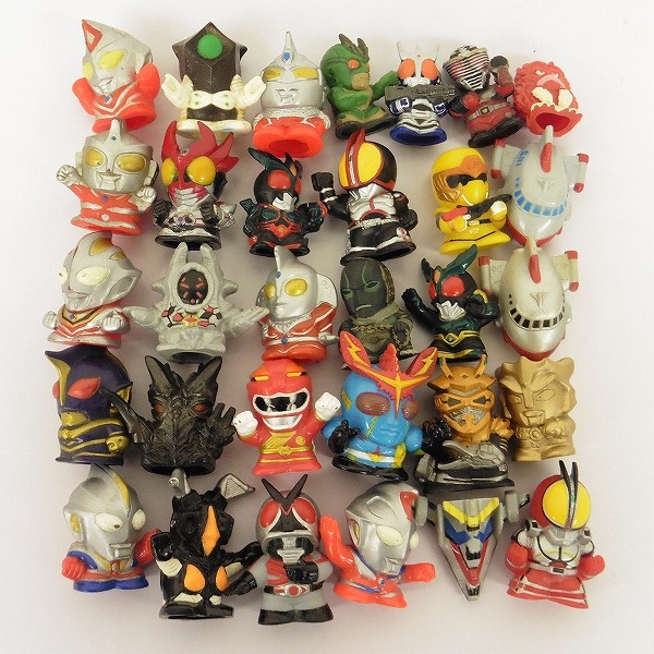 買取】指人形 まとめ デジモン ウルトラマン 仮面ライダー ウルトラ