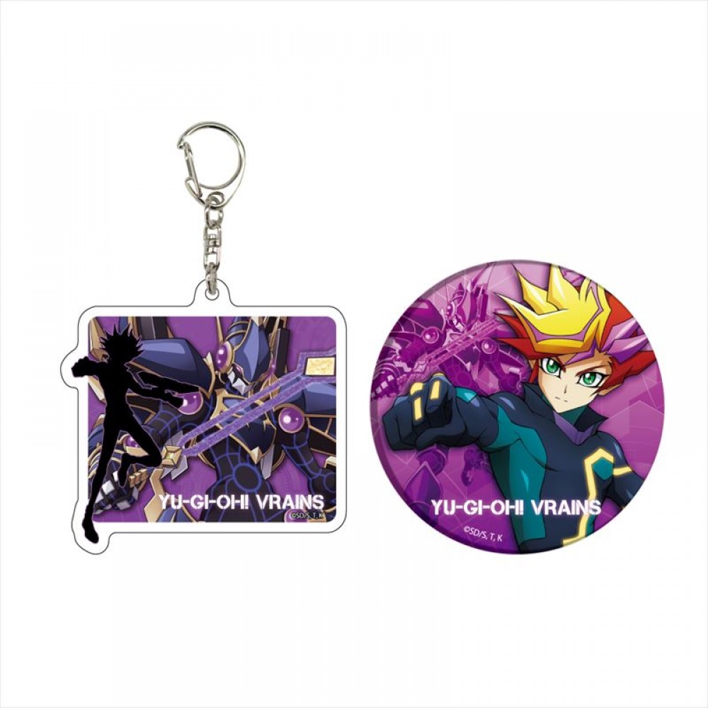 アクリルキーホルダー＆缶バッジセット「遊☆戯☆王VRAINS」（全2種