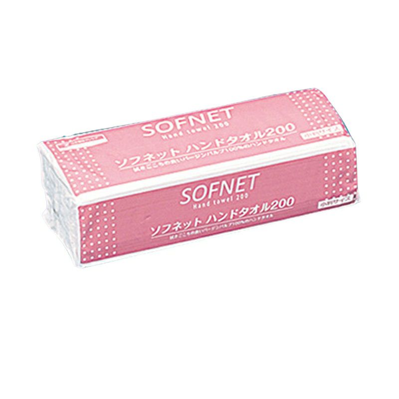 ソフネットハンドタオル200小判 40入 | 食品包材｜食材の通販ならカイコム