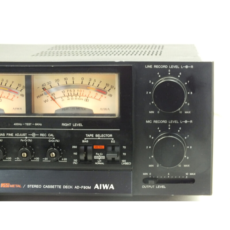 買取実績 |AIWA 3ヘッドカセットデッキ AD-F90M - 大阪 京都 奈良の