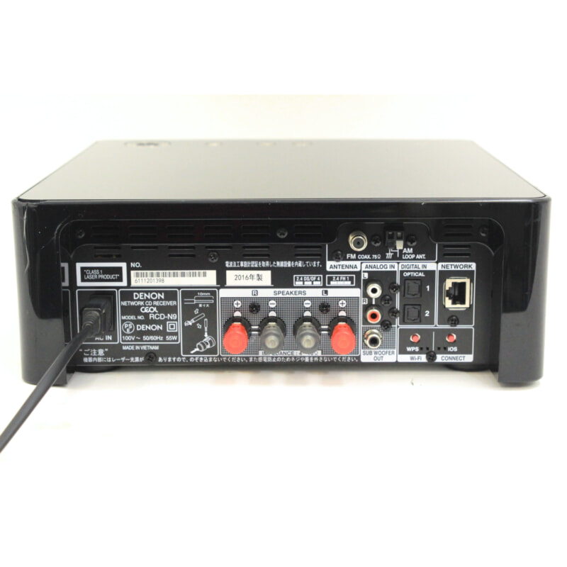 denon rcd-n9 ハイレゾ アンプ wifi Bluetooth デノン、ハイレゾ対応