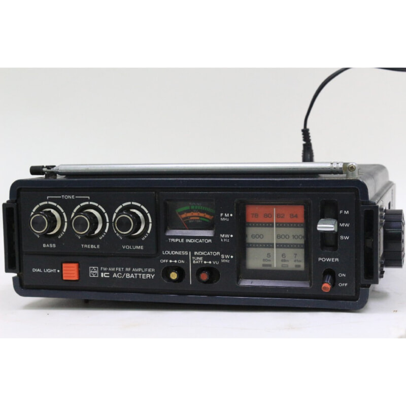 買取実績 |National panasonic クーガ RF-888 BLCラジオ - 大阪 京都