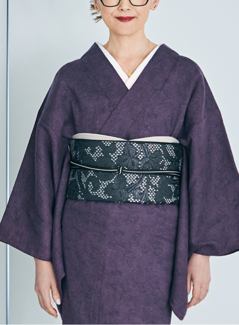 帯締め｜耳ゆるぎ 加茂川 無地｜衿秀｜KAPUKI別注