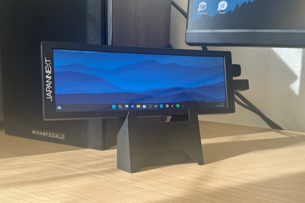 JAPANNEXT JN-MD-IPS784をレビュー！ 何かと便利な超小型モニター | か