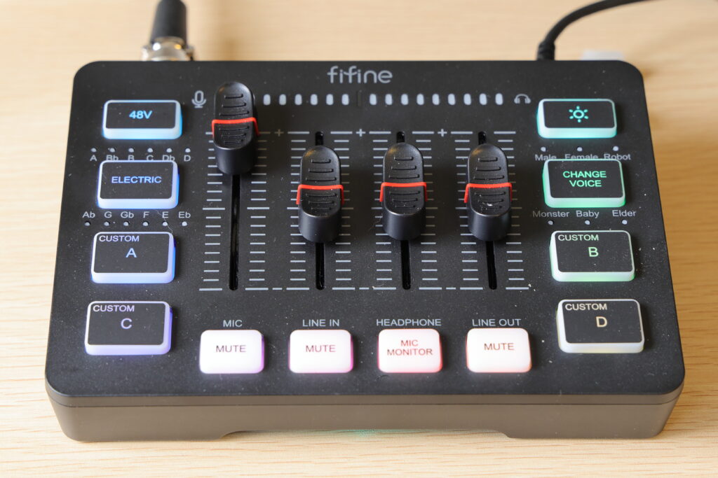 FIFINE AmpliGame SC3オーディオミキサーをレビュー！約7000円で高性能