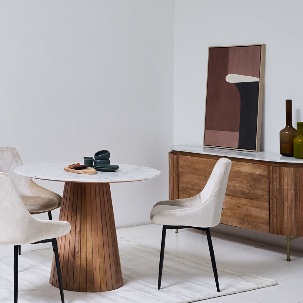 クラシックシェイプ ブラウニー 60×90 cm アート ｜【KARE】ドイツの