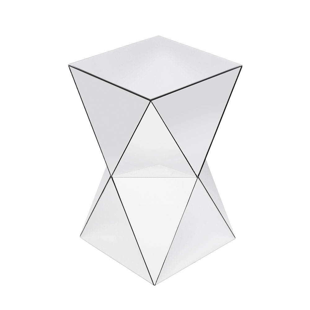 ラグジュアリートライアングル32×32 cm サイドテーブル - サイド