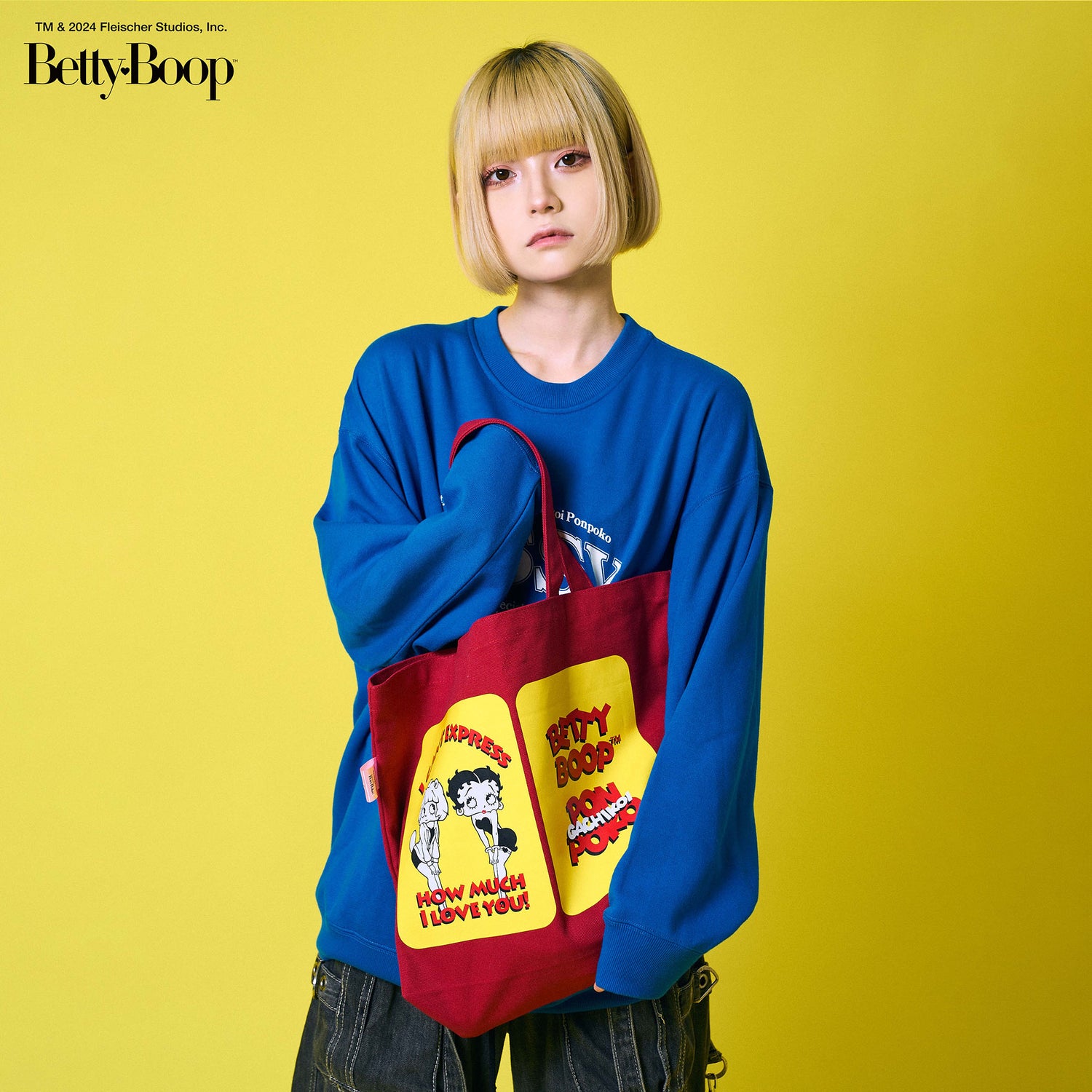 POKOPEA Collaboration】BETTY BOOP™ x ガチ恋ぽんぽこ Poster