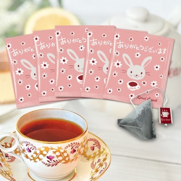 ありがとうございます｜ティーバッグ5p | カレルチャペック紅茶店 公式