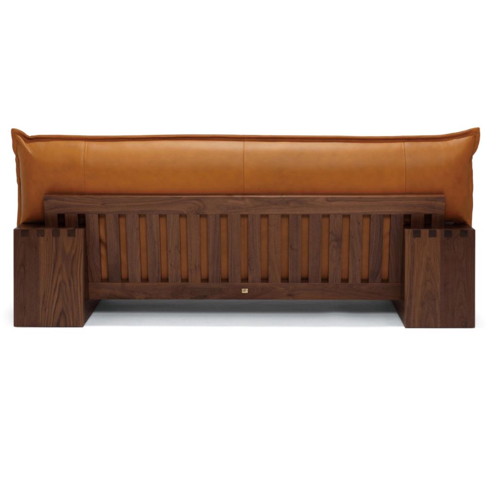 Takayama Wood Works KIZA 2人掛けラブソファ W572W – 柏木工株式会社
