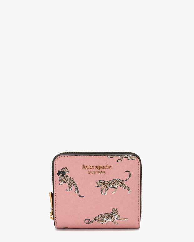 モーガン レオパード スモール コンパクト ウォレット | ケイト