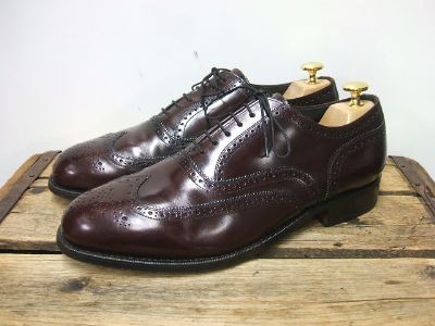 1980年代ワースモア【WORTHMORE】ロングウイングチップLONGWINGTIP