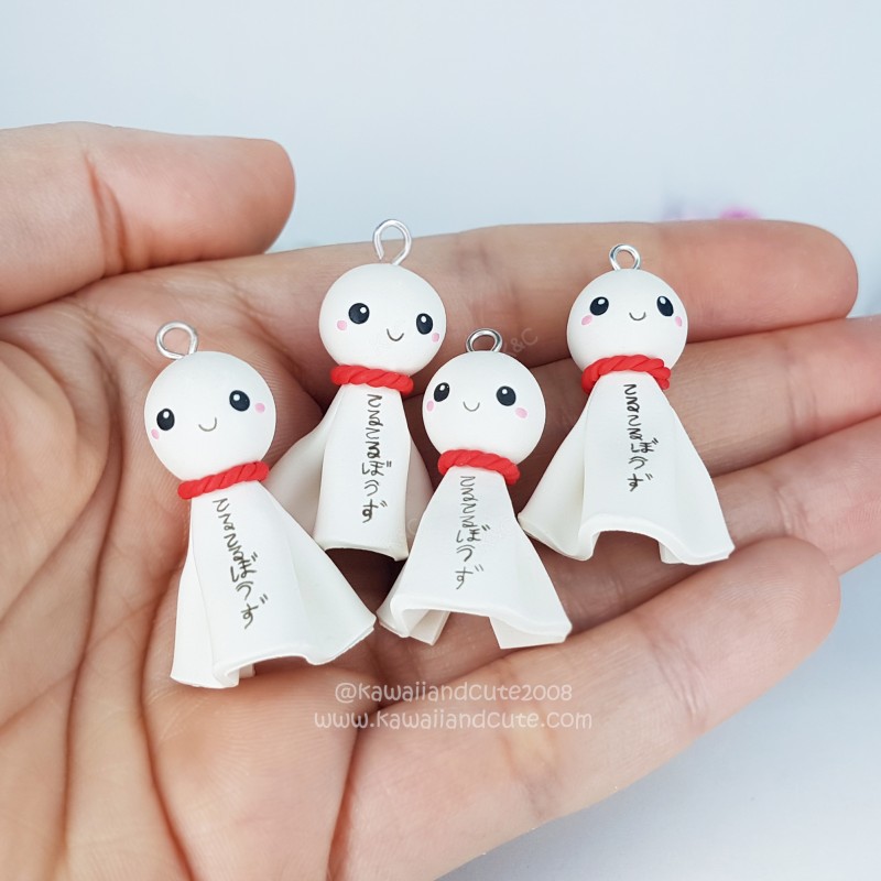 Teru Teru Bozu Keychain | Kawaii & Cute ≪