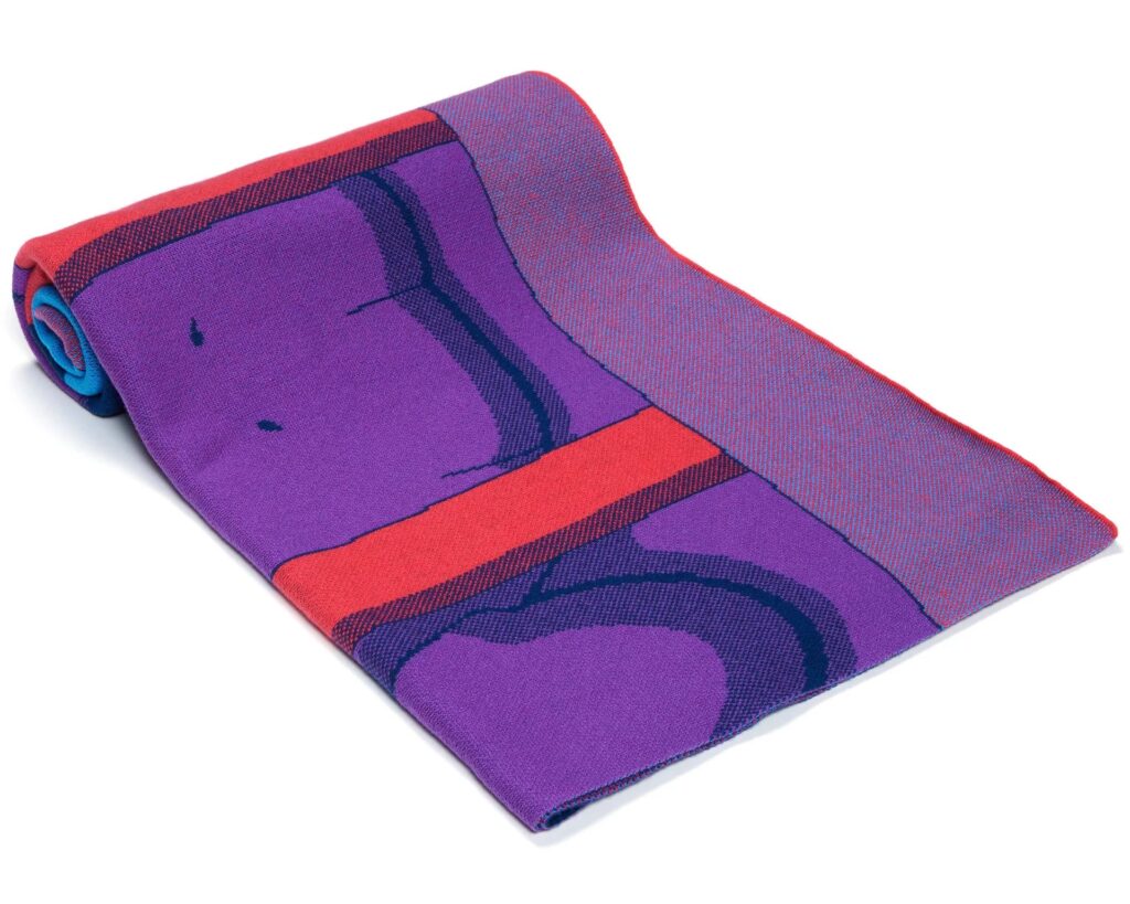 KAWS x House of Voltaire Limited Cashmere Blanket - KAWS TOO