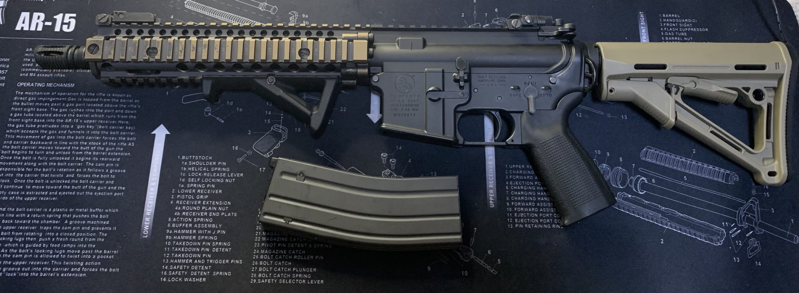 東京マルイ CQBR ブロック1 レビュー（Mk18 mod1化品）