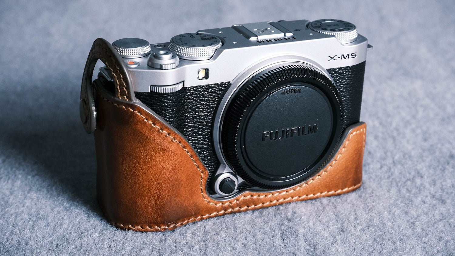 Fujifilm X-M5 Leather Camera Case – Premium Protection with Timeless S