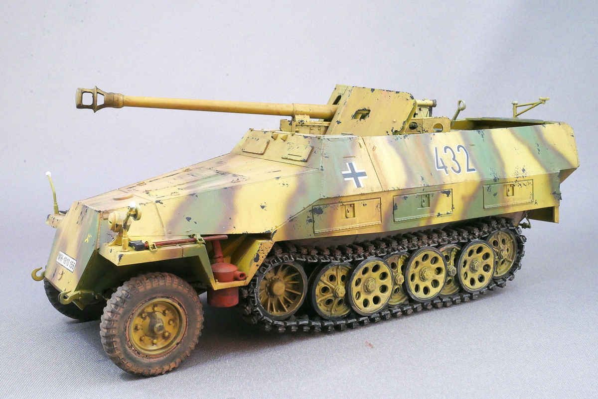 Sd.Kfz.251/22 Ausf.D パックワーゲン ハーフトラック 対戦車自走砲