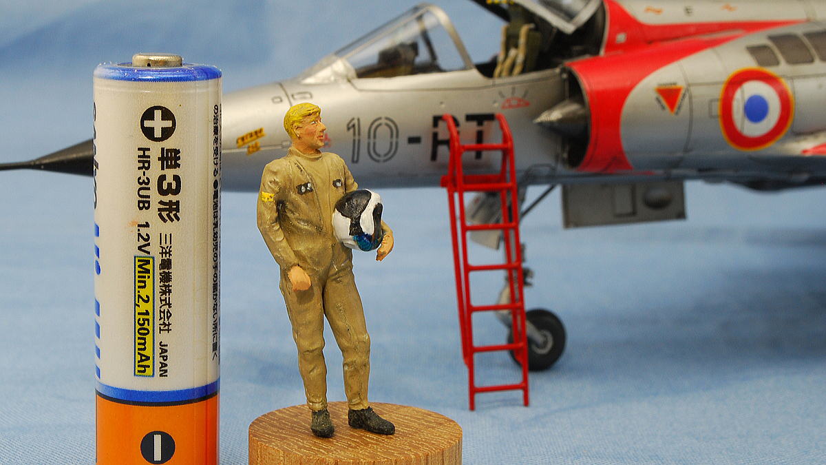 ダッソー・ミラージュIIIc フランス空軍戦闘機 エデュアルド 1/48 組立