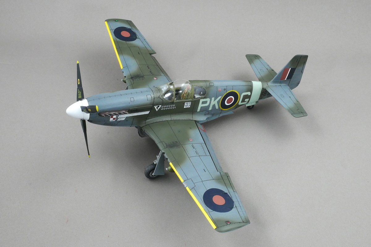 ノースアメリカン RAF マスタングIII タミヤ 1/48 組立と塗装・製作記