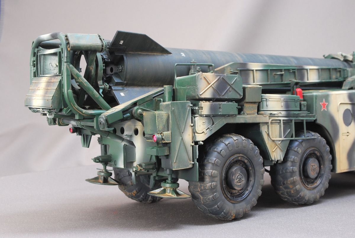 SS-1C スカッドB & MAZ-543 8×8輪駆動大型軍用車両 ソビエト軍