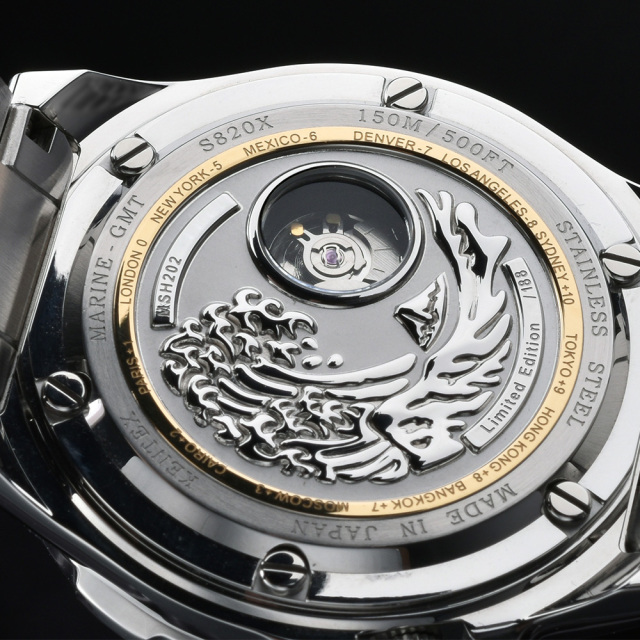 限定188本】KENTEX マリンGMT グリーンMOP／ MARINE GMT Green-MOP