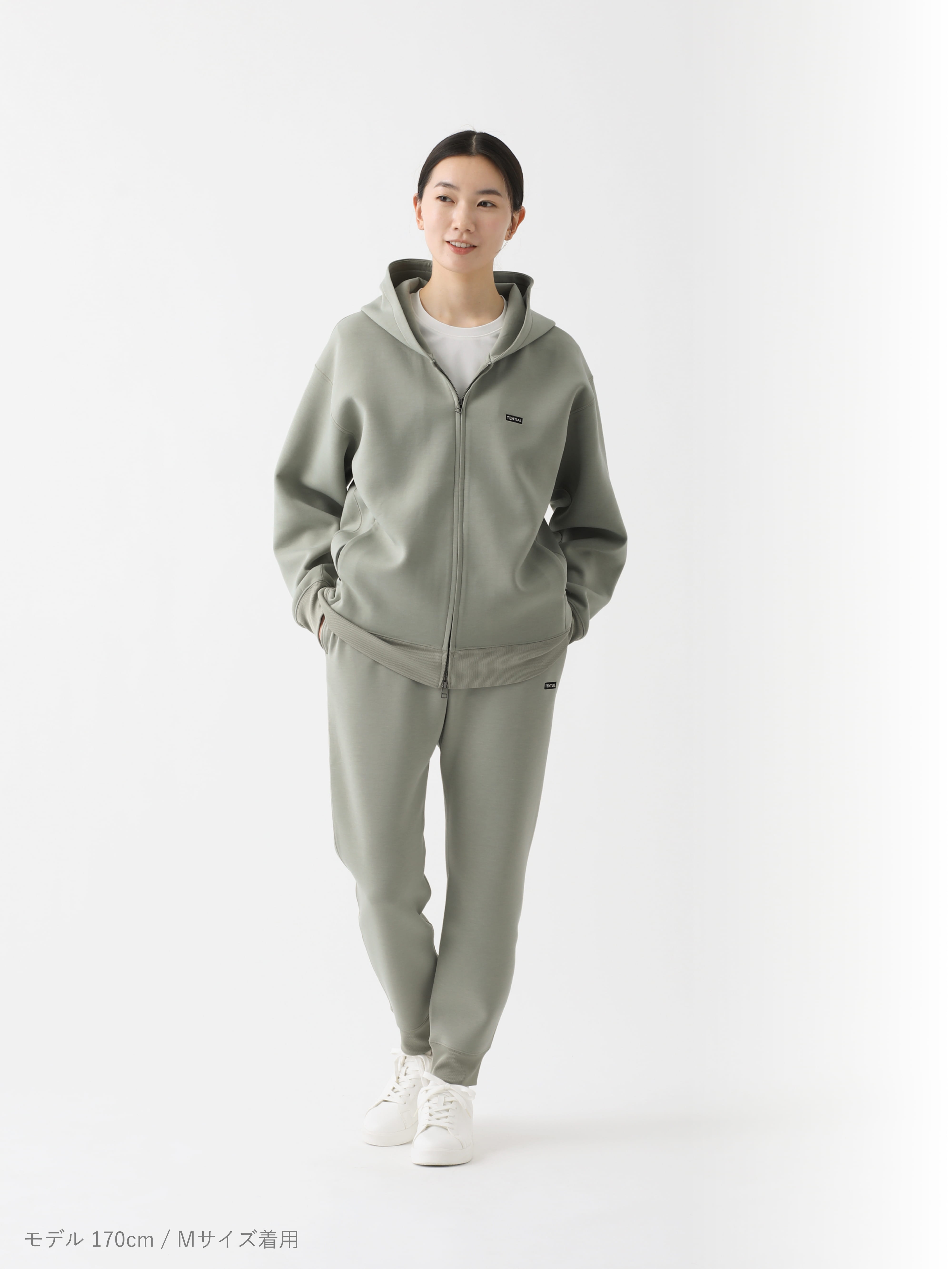 テックスウェット】フルジップフーディー / 上下セット（フルジップ