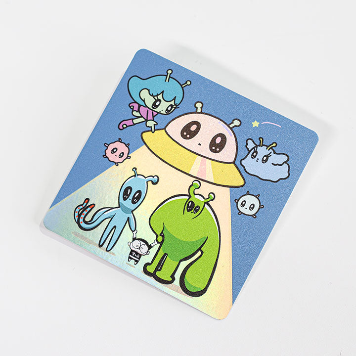 ステッカーくじ4種 Bセット / すしお×モニョチタポミチ