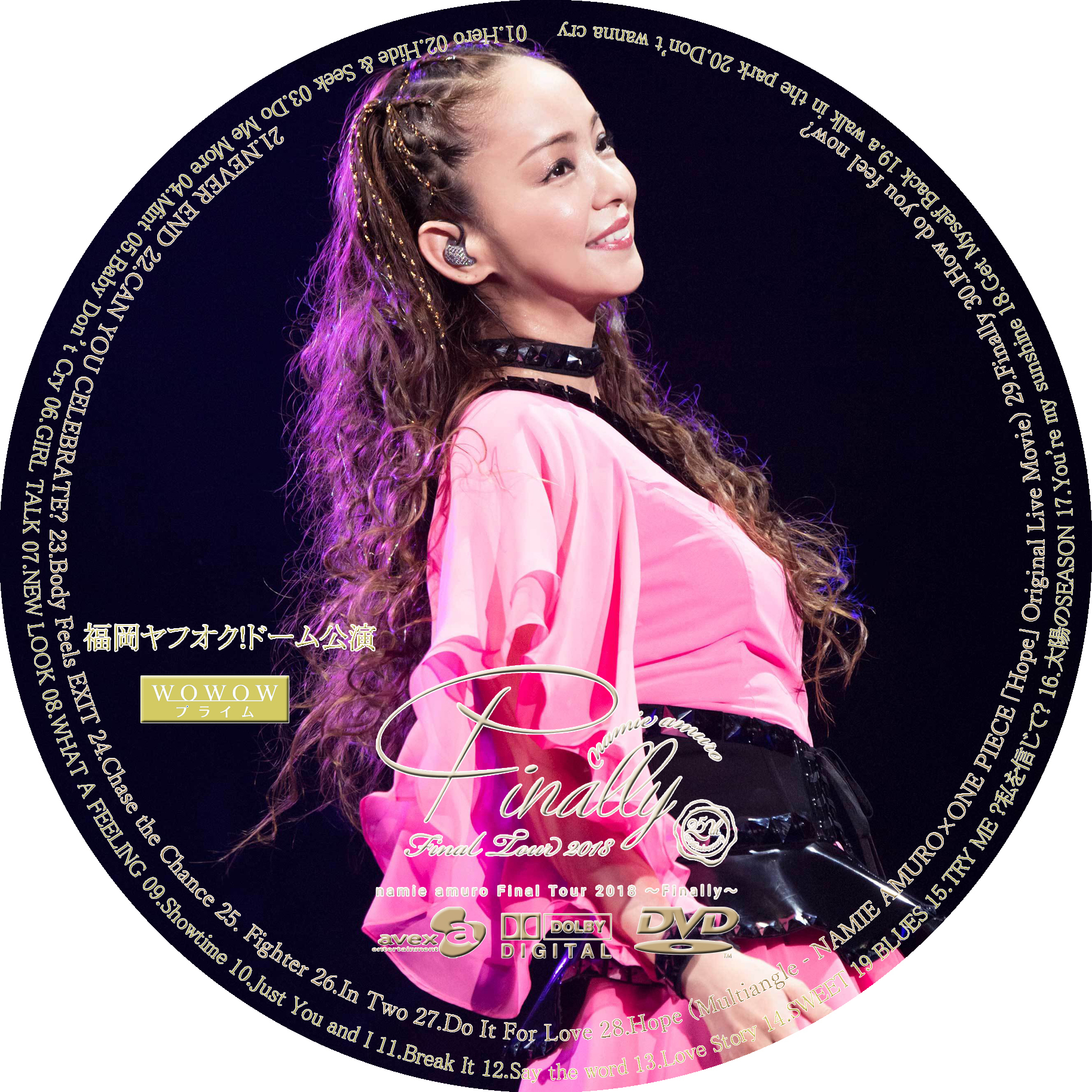 安室奈美恵/ Final Tour 2018～Finally Blu-ray Amazon.co.jp: namie