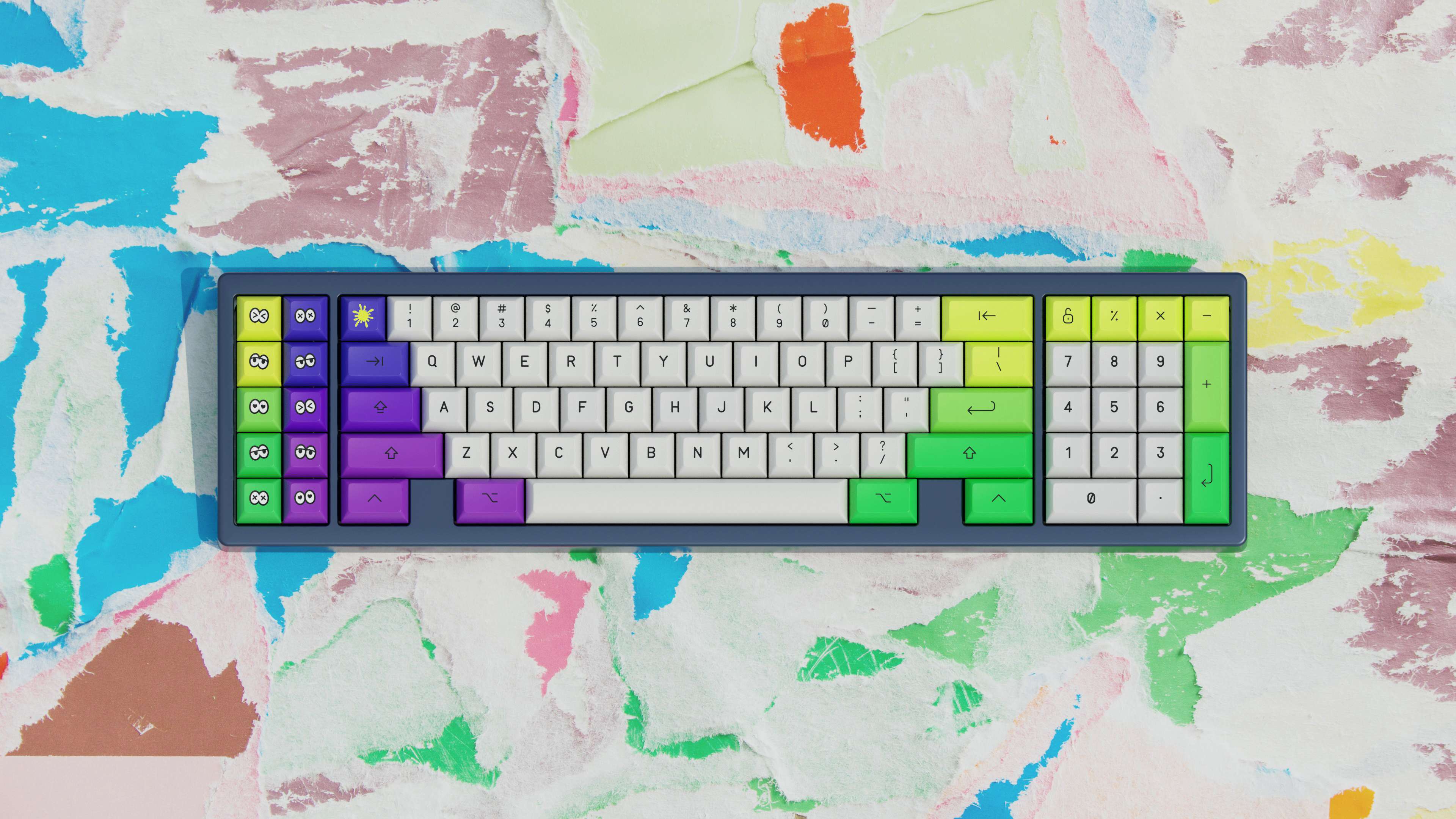 Soda Squid KAM Profile PBT Keycaps|Keyreative
