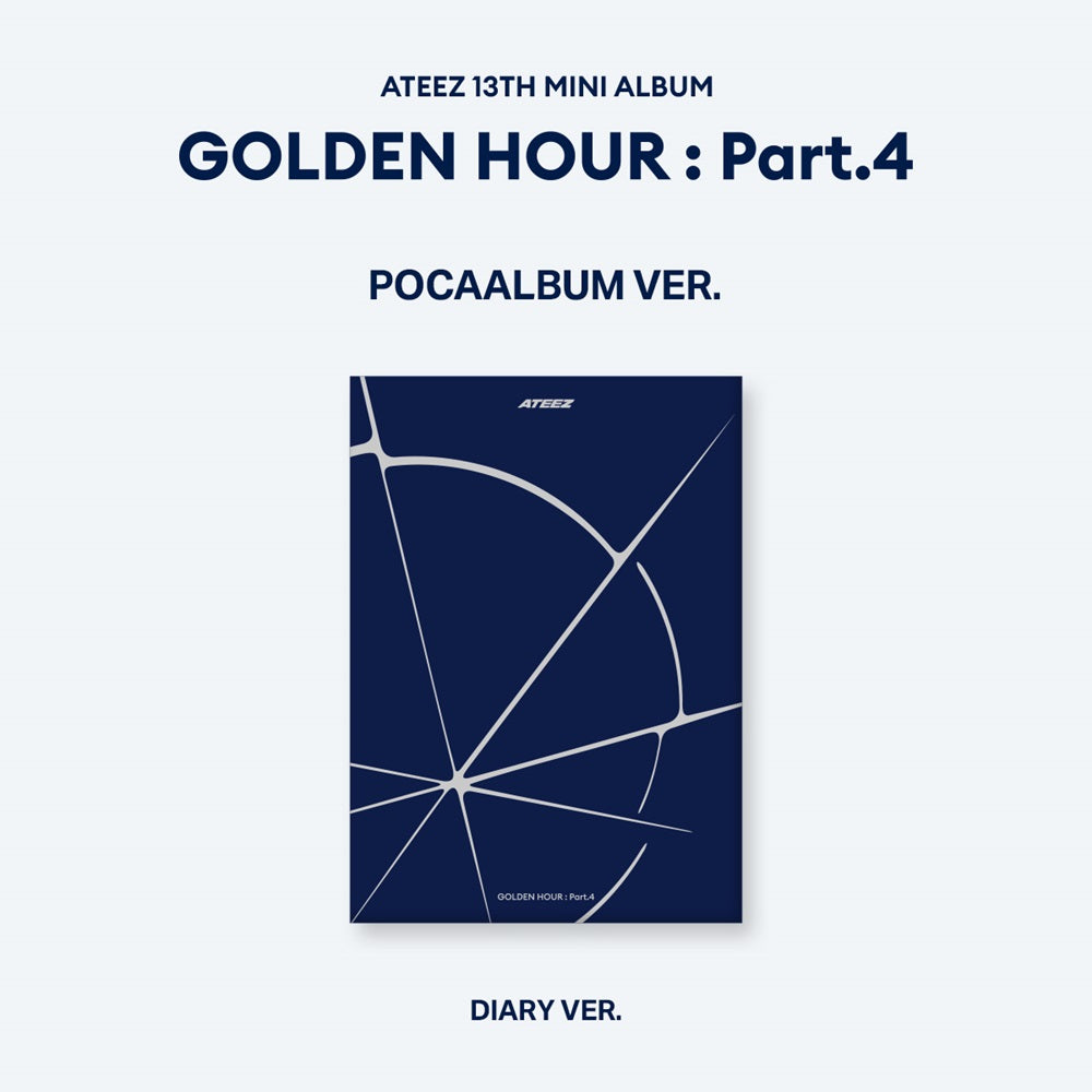 ATEEZ - GOLDEN HOUR : Part.4 (POCAALBUM ver.) – Kpop Planet Global