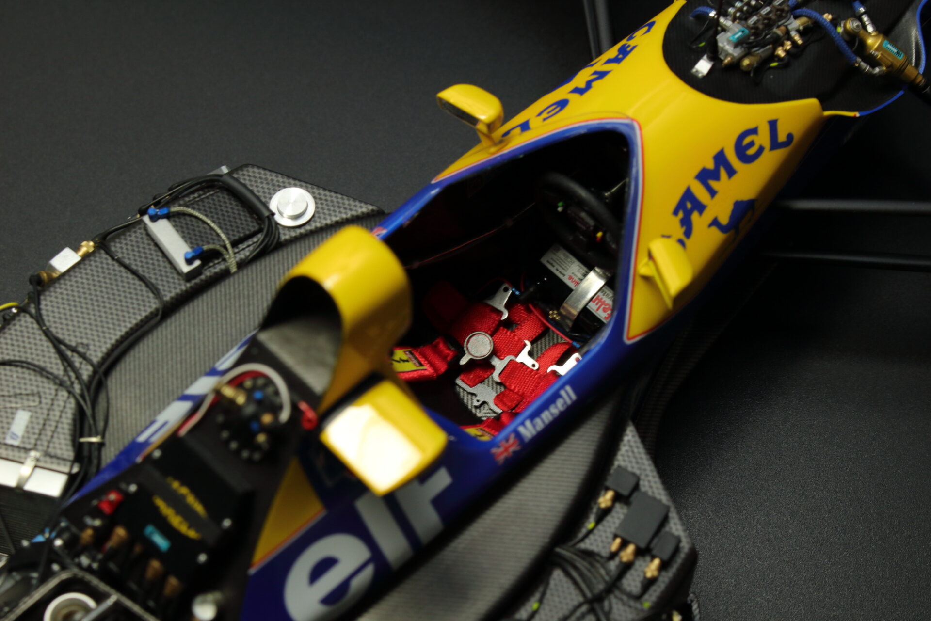 1/12 TAMIYA Williams FW14B x TopStudio完成 | Kenji's Scale Model