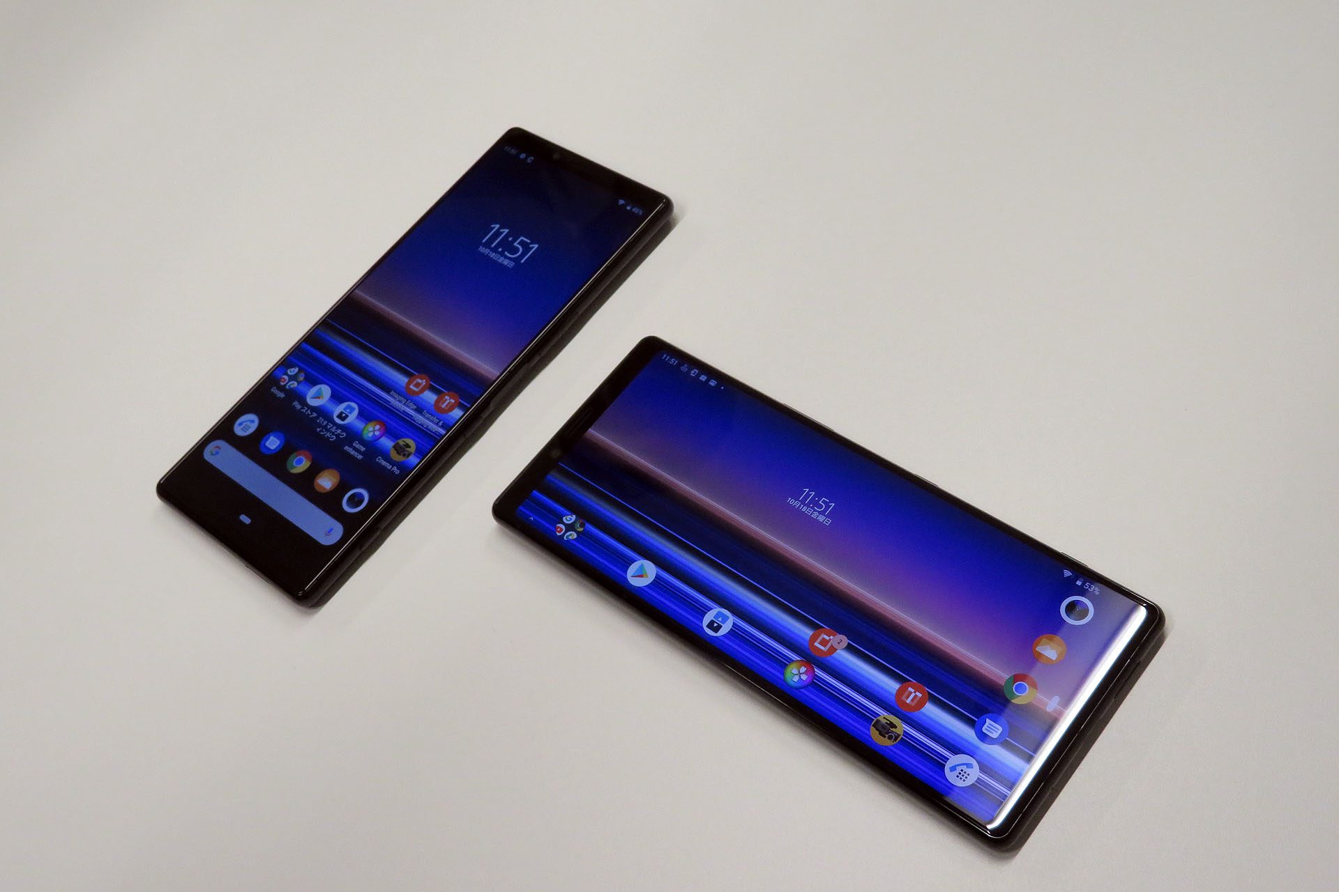 Xperia 1」、SIMフリー/デュアルSIM/FeliCaなしのProfessional Edition